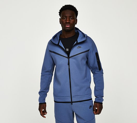 nike tech blue fleece