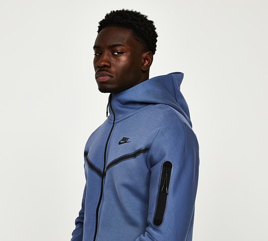 blue tech fleece