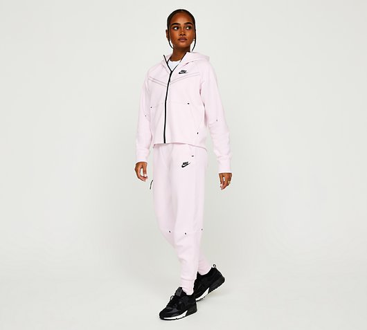 Nike Womens Tech Fleece Pant | Pearl Pink | Footasylum