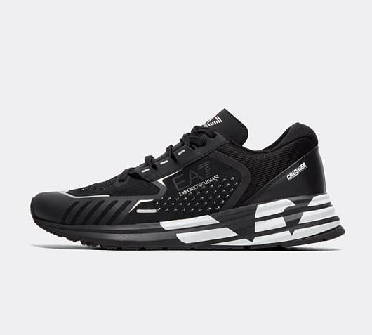 EA7 Crusher Distance Reflex Trainer | Black / White | Footasylum