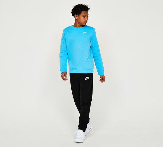 Nike Junior Club Sweatshirt | Baltic Blue | Footasylum