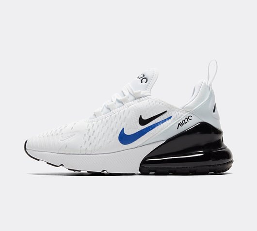 Inferir Lubricar sextante Nike Junior Air Max 270 Trainer | White / Black / Hyper Royal | Footasylum