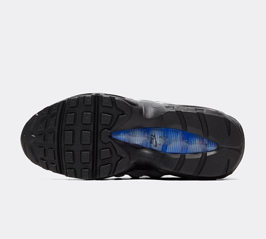 nike air max 95 junior black and blue