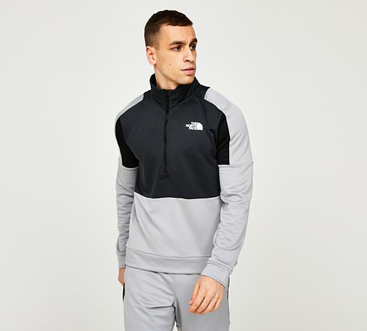 the north face mountain athletics quarter zip top