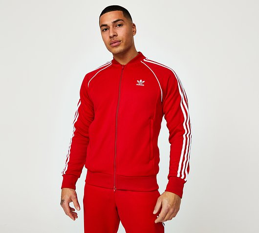 adidas Originals Adicolor Classics SST Track Top | Better Scarlet ...