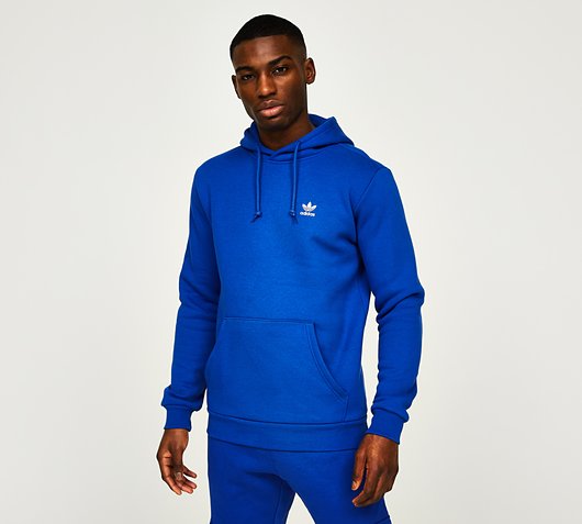 adidas Originals Essential Hoodie | Semi Lucid Blue | Footasylum