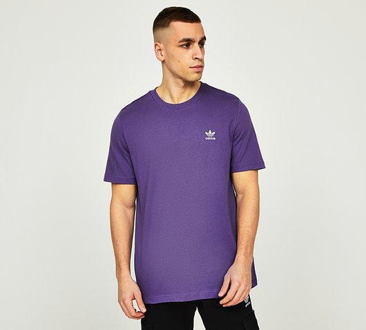 adidas Originals Essentials T-Shirt | Tech Purple | Footasylum