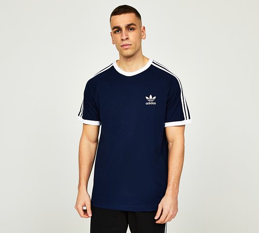 adidas Originals Adicolor Classics 3-Stripes T-Shirt | Night Indigo ...