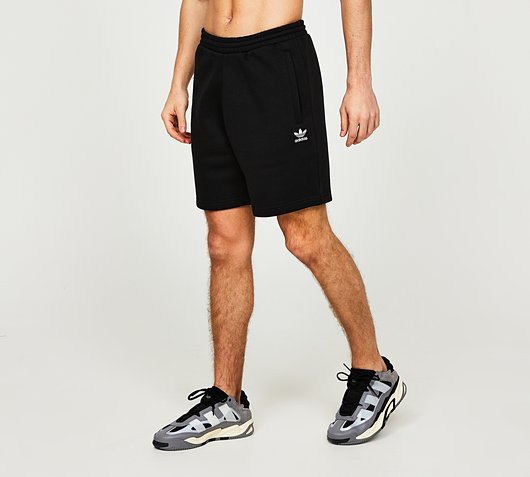 adidas Originals Adicolor Essentials Trefoil Short | Black / Black ...