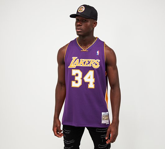 Mitchell and Ness Swingman LA Lakers Shaq Jersey