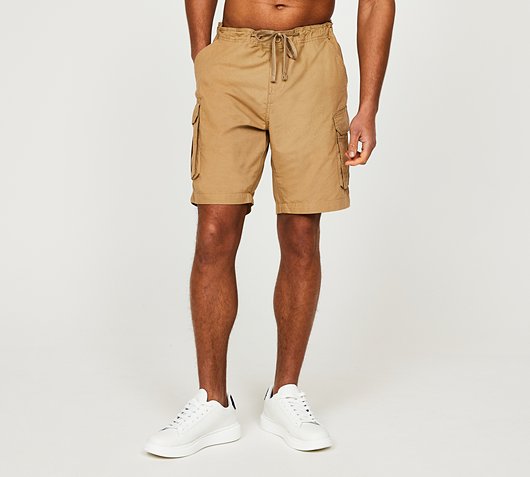 Brave Soul Cargo Short | Stone | Footasylum