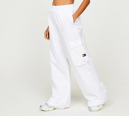 Womens Claire High Rise Wide Leg Cargo Jogger