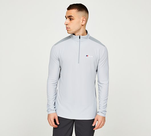 24/7 Colour Block Tech Half Zip Top