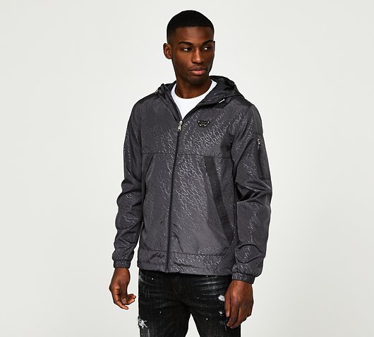 Alessandro Zavetti Borello Windbreaker | Asphalt | Footasylum