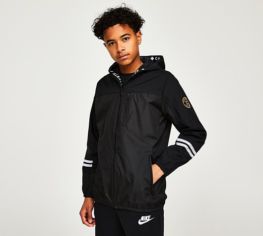 Zavetti Canada Junior Maretta Windbreaker | Black | Footasylum