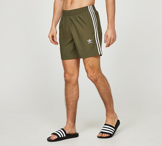 3-Stripes 6 Inch Swim Short