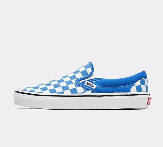 Vans Womens Classic Slip on Trainer | Dazzling Blue | Footasylum