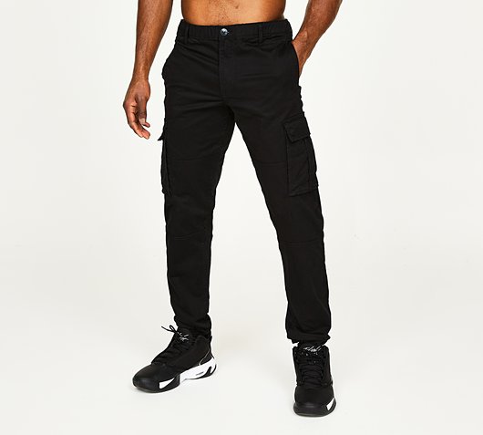 Celebre Paris Venix Cargo Pant, Jet Black