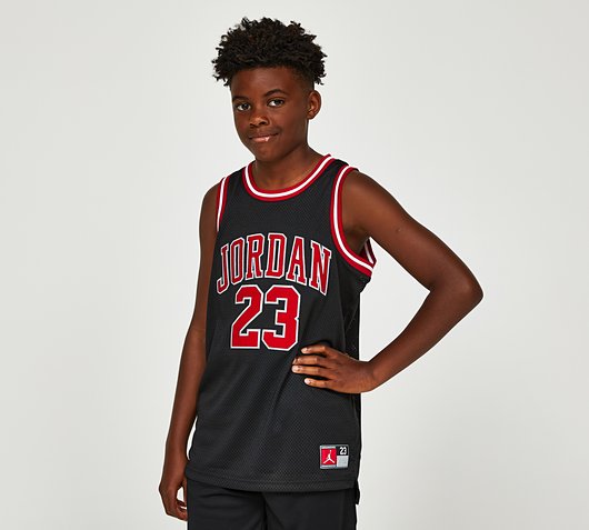 Jordan Junior 23 Jersey | Black | Footasylum