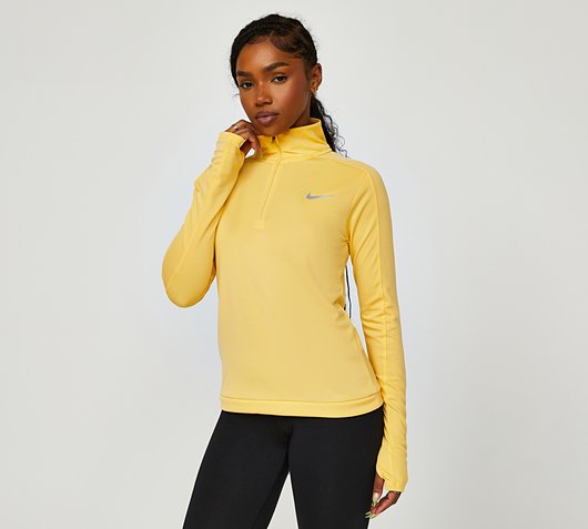 women's nike pacer half-zip running top
