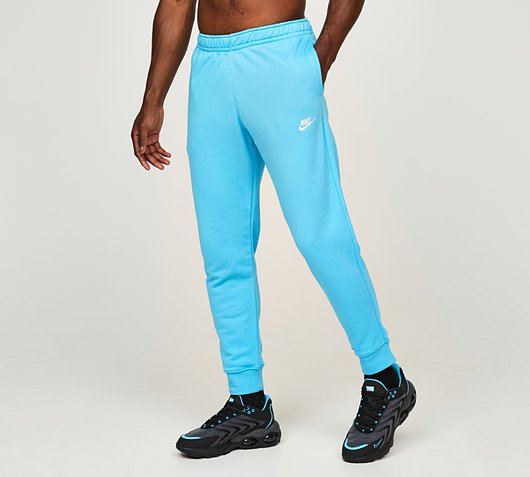 light blue joggers nike