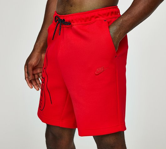 Nike Tech GX Fleece Short | University Red | Footasylum
