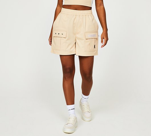 Womens Woven Cargo Short