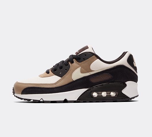 Nike Air Max 90 Trainer | Phantom / Light Bone / Baroque Brown | Footasylum