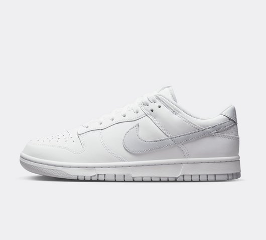 Nike Dunk Low Trainer | White / Pure Platinum / White | Footasylum