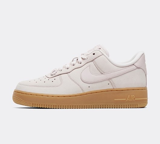 Nike Womens Air Force 1 Trainer | Pearl Pink / Gum | Footasylum