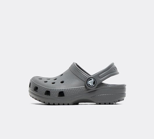 Crocs Nursery Classic Clog | Slate Grey | Footasylum