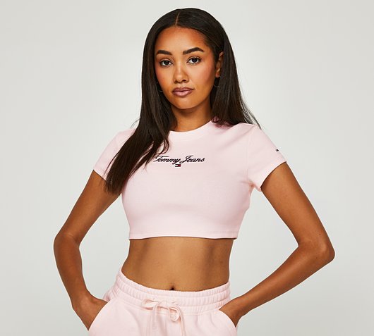 Womens Essential Ultra Cropped Fit T-Shirt
