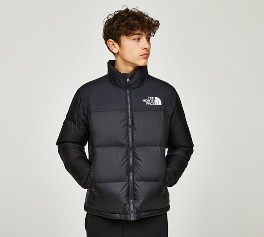 The North Face Junior 1996 Retro Nuptse Jacket | TNF Black / White ...