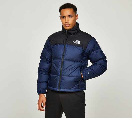 The North Face 1996 Retro Nuptse Jacket | Summit Navy / TNF Black ...