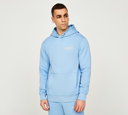 Hoodrich OG Core Double Overhead Hoodie | Placid Blue / Microchip ...