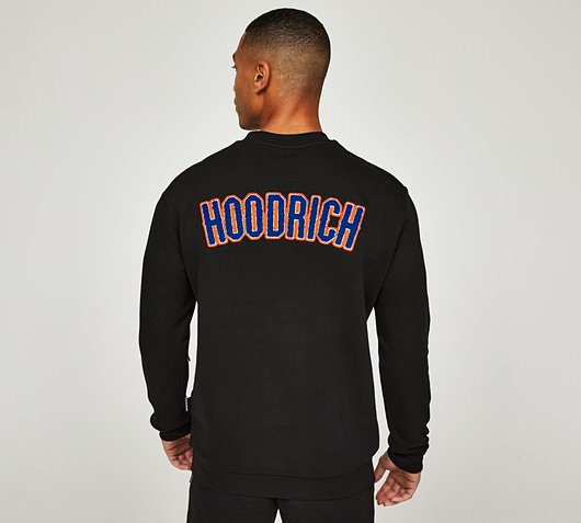 Hoodrich OG Pulse Sweatshirt | Black / De Ja / Flame | Footasylum