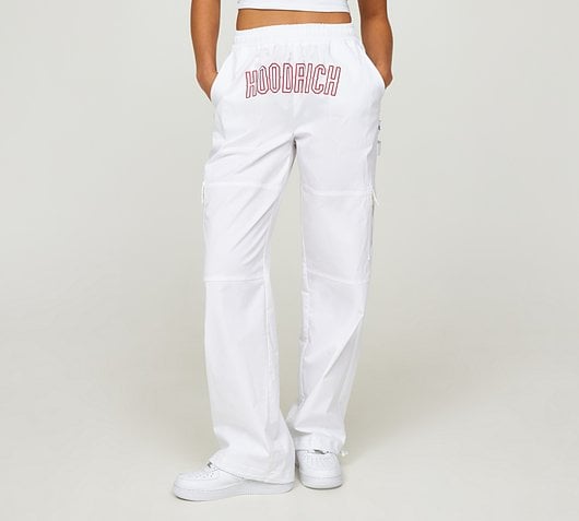 Womens Front Brand Woven Cargo Pant