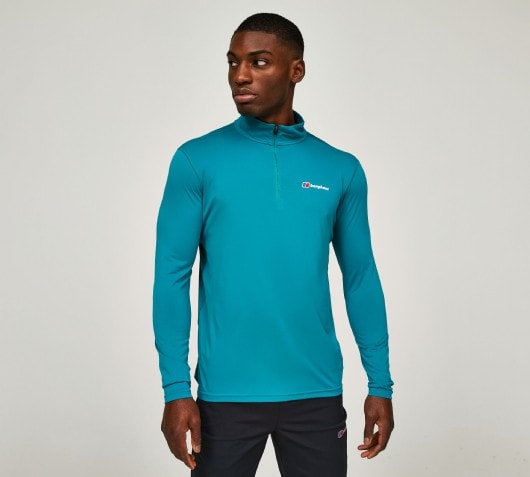 Wayside Long Sleeve Half Zip Tech T-Shirt