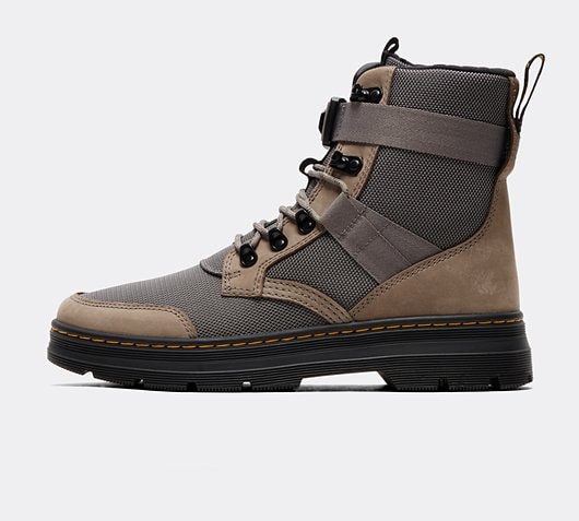 Dr. Martens Combs Tech II Boot | Nickel Grey | Footasylum