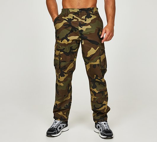 Alessandro Zavetti Minotti Wash Camo Cargo Pant | Camo | Footasylum