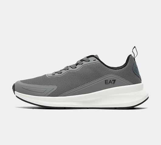 EA7 Maverick Trainer | Grey / White | Footasylum