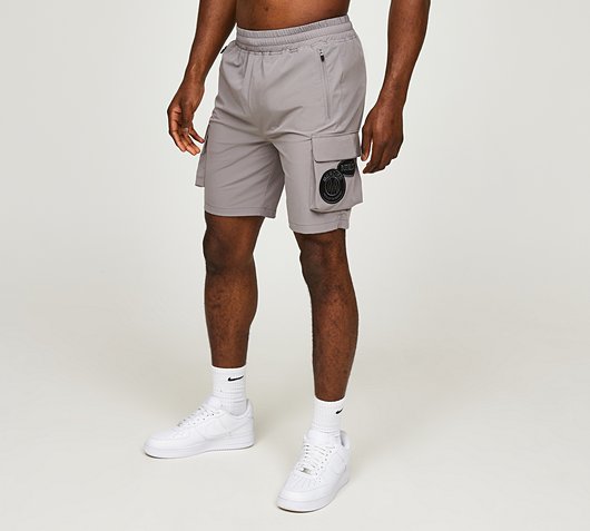 Select Badge Woven Cargo Short