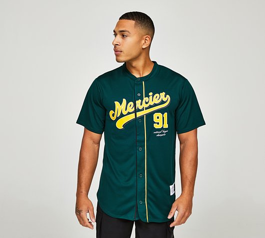 Pine green sales baseball jersey