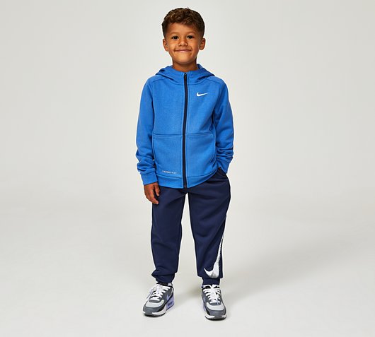 Nike Nursery Tech Fleece Set | Dark Grey Heather | Footasylum