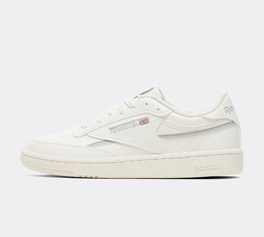 Reebok Womens Club C Vegan Trainer | Chalk / Grey / Fog | Footasylum