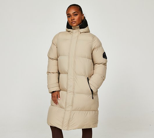 Womens Alora Longline Puffer Jacket