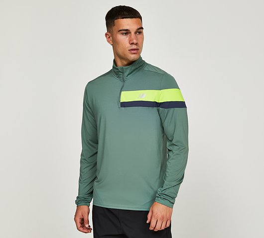 Accelerate half zip top