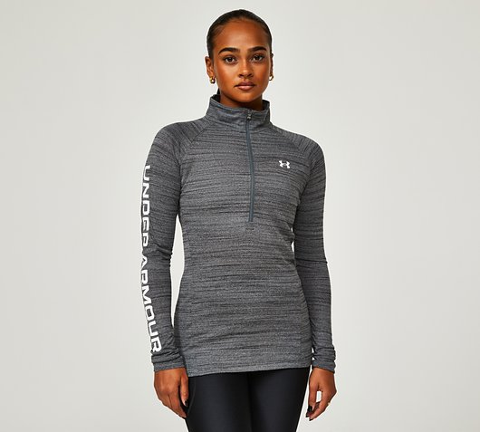 Womens Evolved Core Tech Half Zip T-Shirt