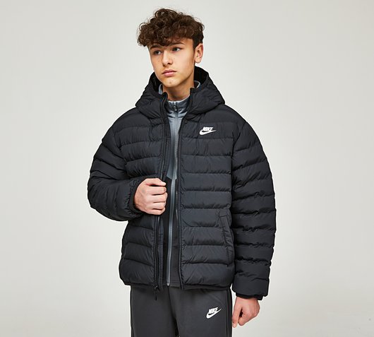 Nike Junior NSW Synthetic Filled Jacket | Black | Footasylum