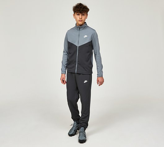 Junior Poly Full Zip Tracksuit